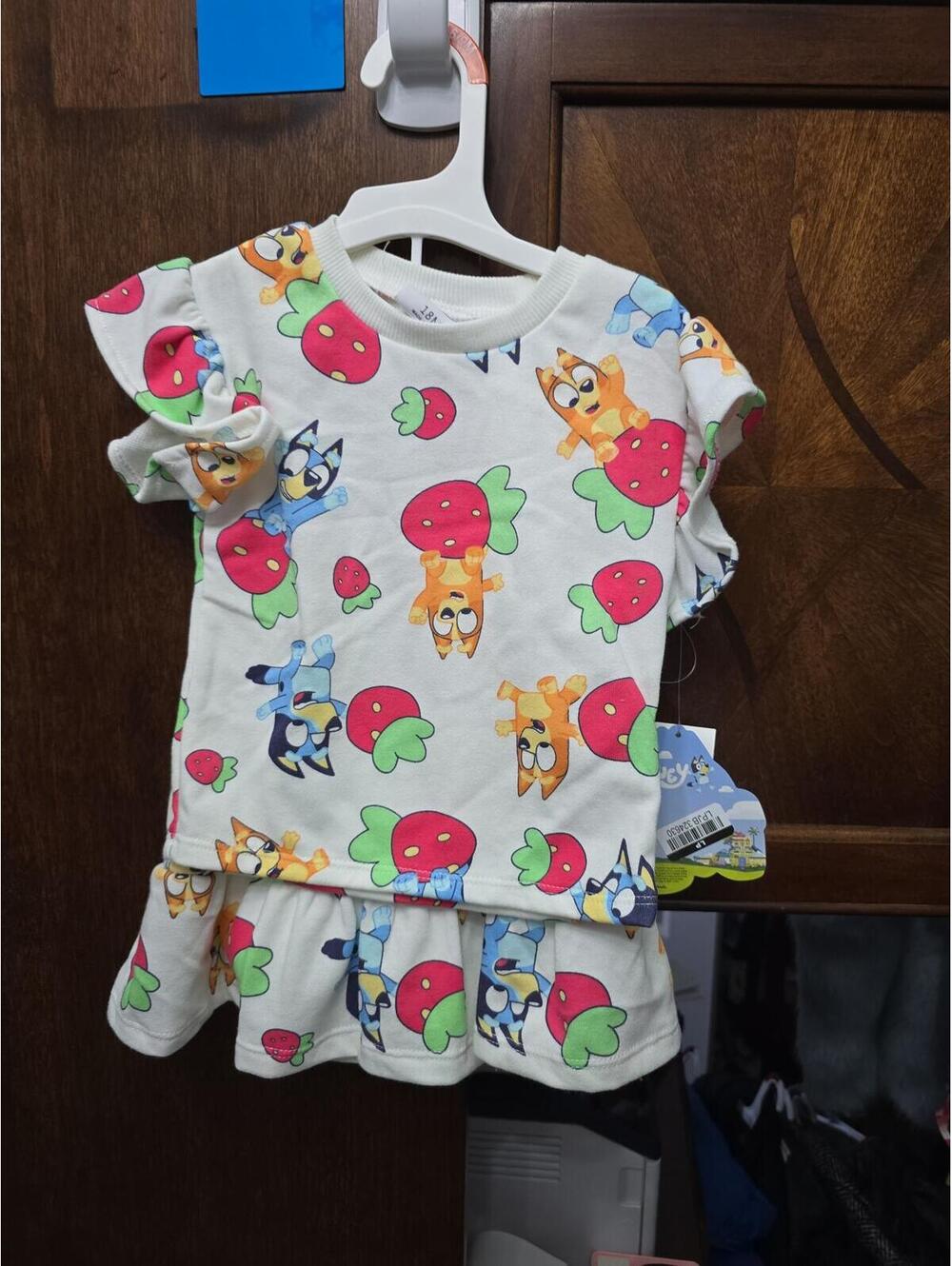 18m brand new disney bluey skort outfits set item 969